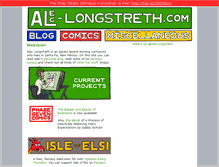 Tablet Screenshot of alec-longstreth.com